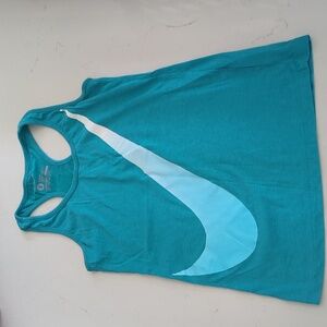 Nike racerback slim fit tank top